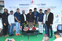 Megastar Distributes Health Cards Photos